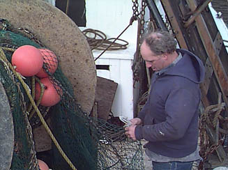 Jim Lovgren on Sea Dragon