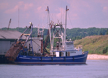 Surf clam boat in Point Pleasant